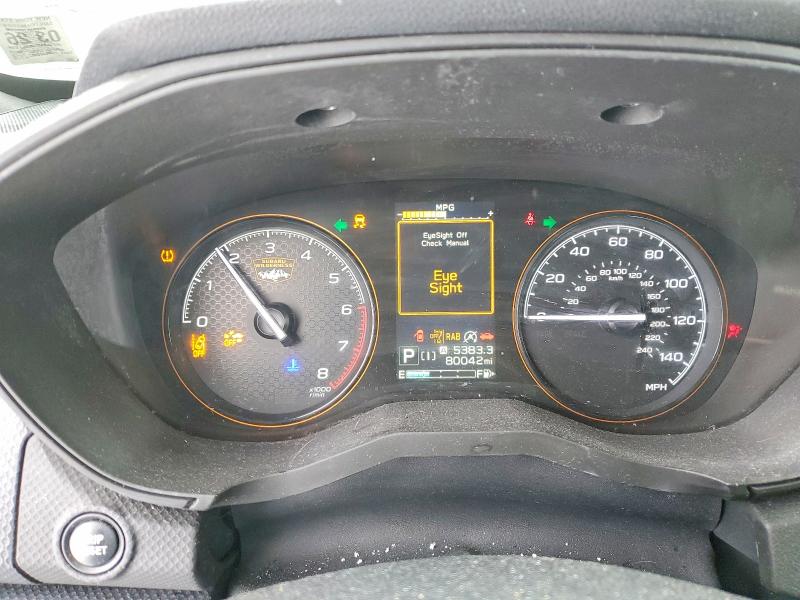 2022 Subaru Forester VIN JF2SKAMC5NH511209 COPART salvage auction — FRONT END, Ny - Mv907A-Parts Only, sold $8,700 on 2026-07-20 (photo 9)