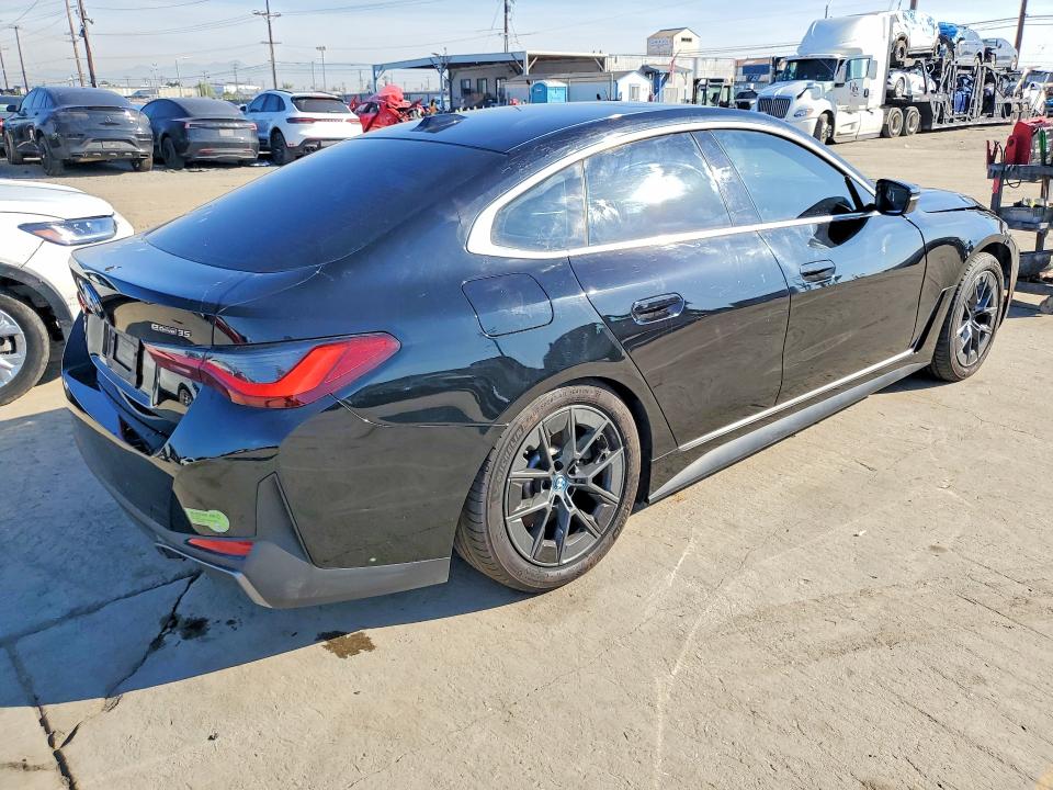 2023 BMW I4 VIN WBY43AW05PFR31699 COPART salvage auction — FRONT END, Ca - Salvage Certificate (P), sold $10,500 on 2026-07-29 (photo 3)