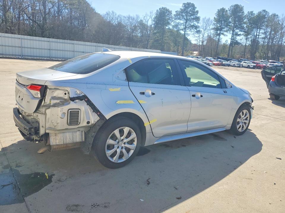 2021 Toyota Corolla VIN JTDEPMAE7MJ143711 COPART salvage auction — FRONT END, Sc - Cert Of Title-Salvage, sold $3,500 on 2026-07-07 (photo 3)
