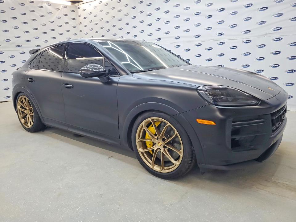 2024 Porsche Cayenne VIN WP1BK2AY2RDA72499 COPART salvage auction — WATER/FLOOD, TX - SALVAGE TITLE-FLOOD DAMAGE, sold $57,500 on 2026-09-04 (photo 4)