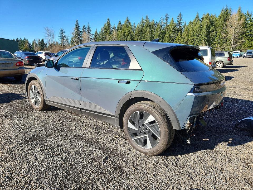 2025 Hyundai Ioniq VIN 7YAKMDDCXSY019614 COPART salvage auction — REAR END, Salvage Title, sold $12,400 on 2026-07-14 (photo 2)