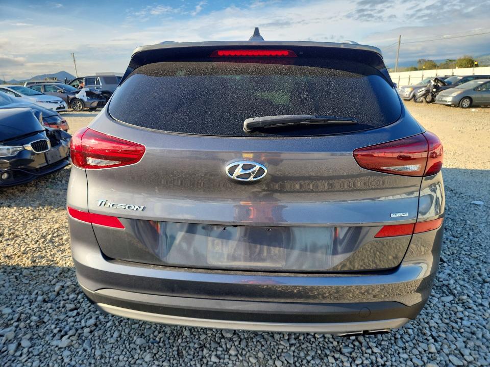 2019 Hyundai Tucson VIN KM8J3CAL6KU854004 COPART salvage auction — FRONT END, Ca - Salvage Certificate, sold $4,200 on 2026-07-02 (photo 6)