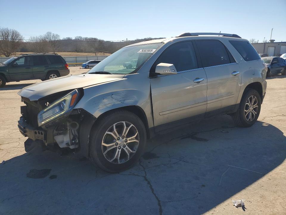 2014 Gmc Acadia VIN 1GKKRRKD6EJ107420 COPART salvage auction — FRONT END, Id - Salvage Certificate Of Title, sold $150 on 2026-08-26 (photo 1)