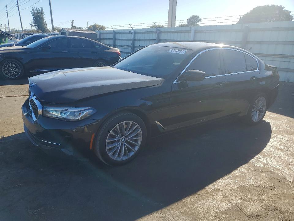 2023 BMW 5er VIN WBA53BH00PCN00730 COPART salvage auction — REAR END, Salvage Title, sold $12,800 on 2026-07-13 (photo 1)