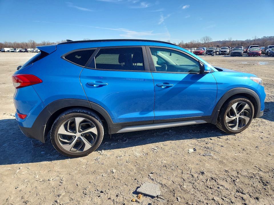 2018 Hyundai Tucson VIN KM8J33A28JU740110 COPART salvage auction — FRONT END, Il - Salvage Certificate, sold $3,350 on 2026-07-08 (photo 3)