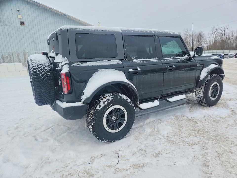 2023 Ford Bronco VIN 1FMDE5DH2PLB18491 COPART salvage auction — FRONT END, Mi - Certificate Of Title, sold $12,700 on 2026-07-22 (photo 3)