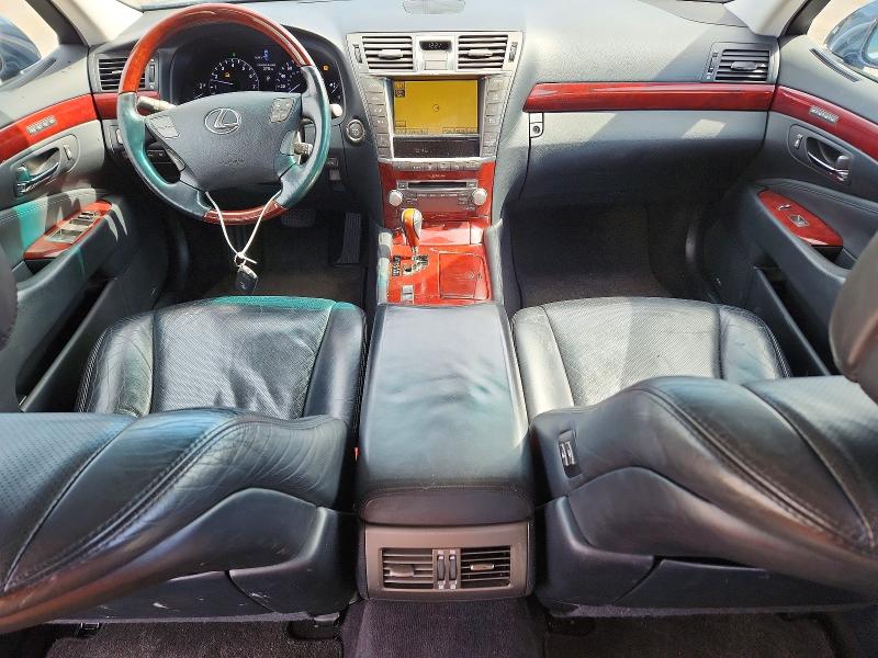 2010 Lexus Ls VIN JTHBL5EF6A5097041 COPART salvage auction — SIDE, SC - CERT OF TITLE-SALVAGE, sold $850 on 2026-07-31 (photo 8)