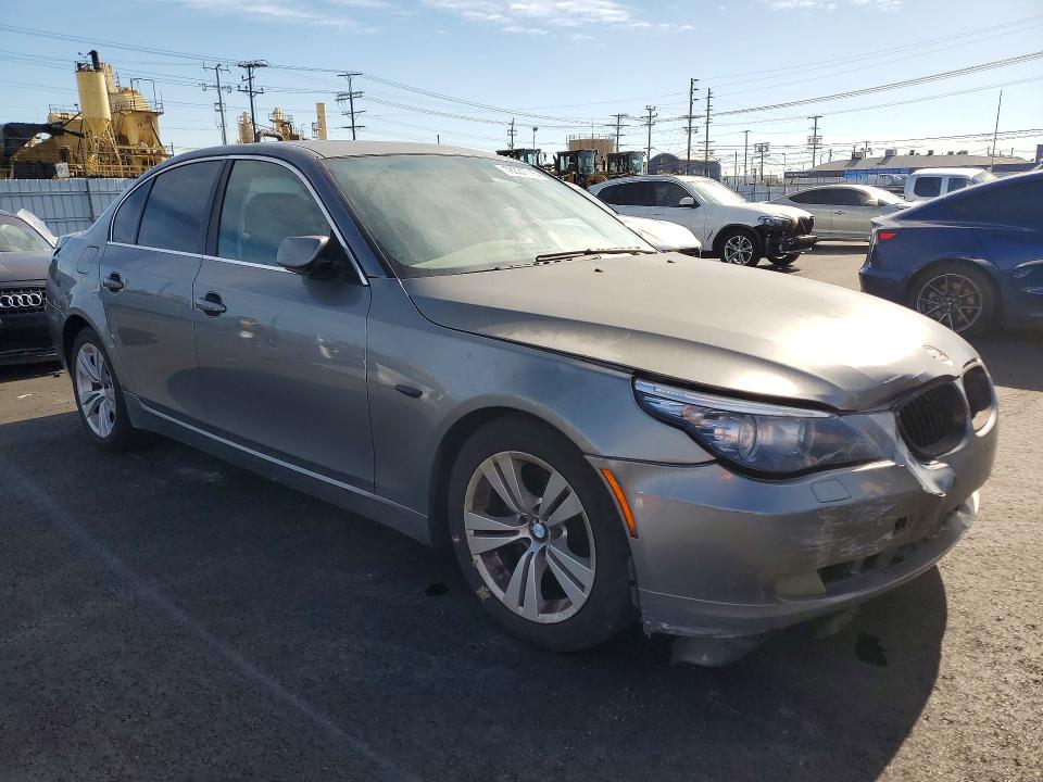 2009 BMW 5 series VIN WBANU53539C118888 COPART salvage auction — FRONT END, Ca - App For Dup Salvage Or Ac, sold $350 on 2026-07-08 (photo 4)
