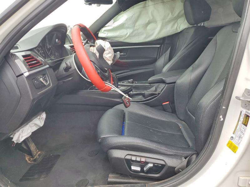 2016 BMW 3er VIN WBA8E9C57GK647958 COPART salvage auction — FRONT END, Ca - Salvage Certificate, sold $1,150 on 2026-07-31 (photo 7)