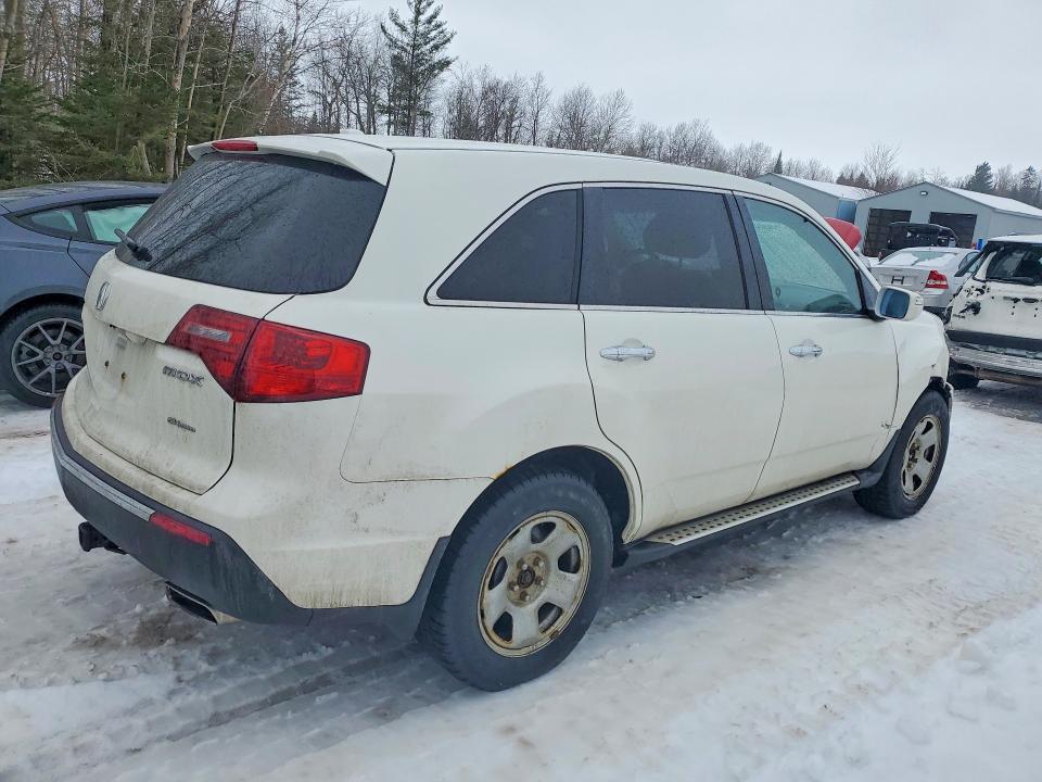 2012 Acura Mdx VIN 2HNYD2H66CH002731 COPART salvage auction — FRONT END, On - Permit Salvage, sold $1,850 on 2026-07-02 (photo 3)