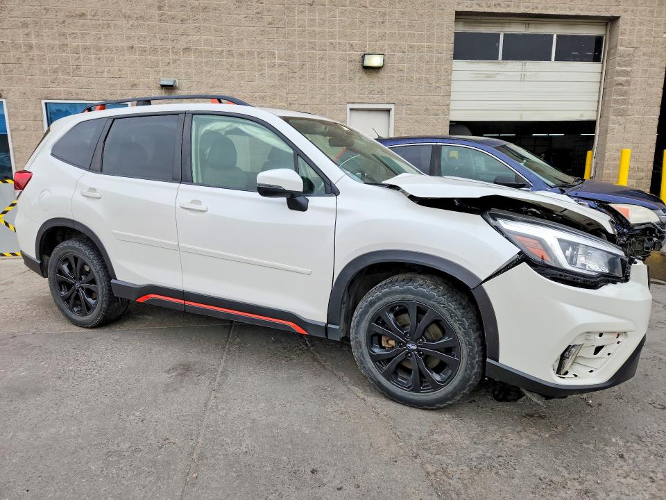 2019 Subaru Forester VIN JF2SKAKC6KH448720 COPART salvage auction — FRONT END, Co - Public - Salvage Title, sold $4,050 on 2026-07-20 (photo 4)
