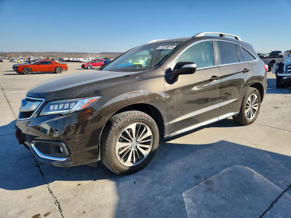 2017 Acura Rdx VIN 5J8TB4H77HL007720 COPART salvage auction — REAR END, TX - SALVAGE VEHICLE TITLE (P), sold $7,200 on 2026-07-02 (photo 1)