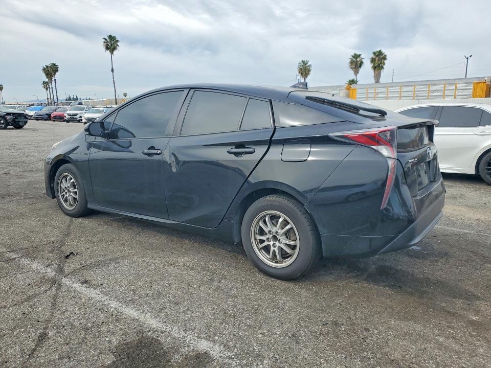 2017 Toyota Prius VIN JTDKARFU5H3536697 COPART salvage auction — REAR END, Ca - Salvage Certificate, sold $6,300 on 2026-07-14 (photo 2)