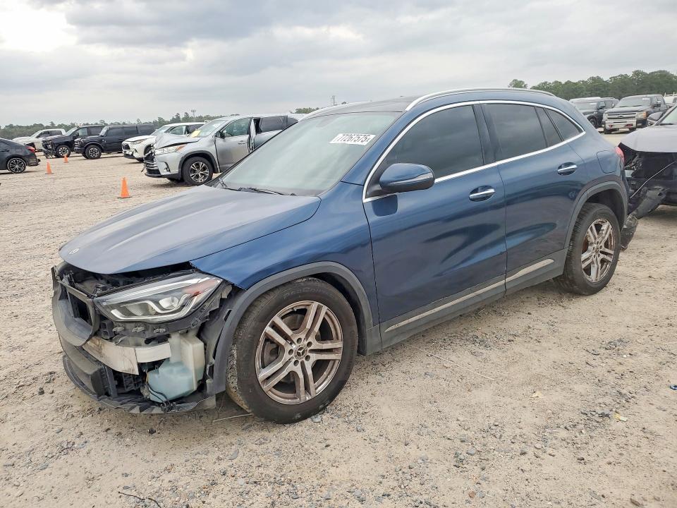 2021 Mercedes-benz Gla-klasse VIN W1N4N4HB3MJ166182 COPART salvage auction — FRONT END, Tx - Certificate Of Title, sold $5,400 on 2026-07-17 (photo 1)