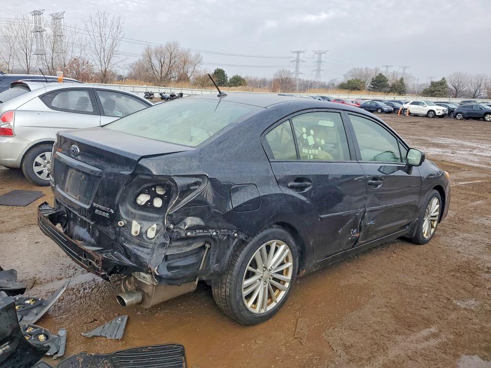 2013 Subaru Impreza VIN JF1GJAD63DH028274 COPART salvage auction — REAR END, Il - Certificate Of Title, sold $550 on 2026-07-28 (photo 3)