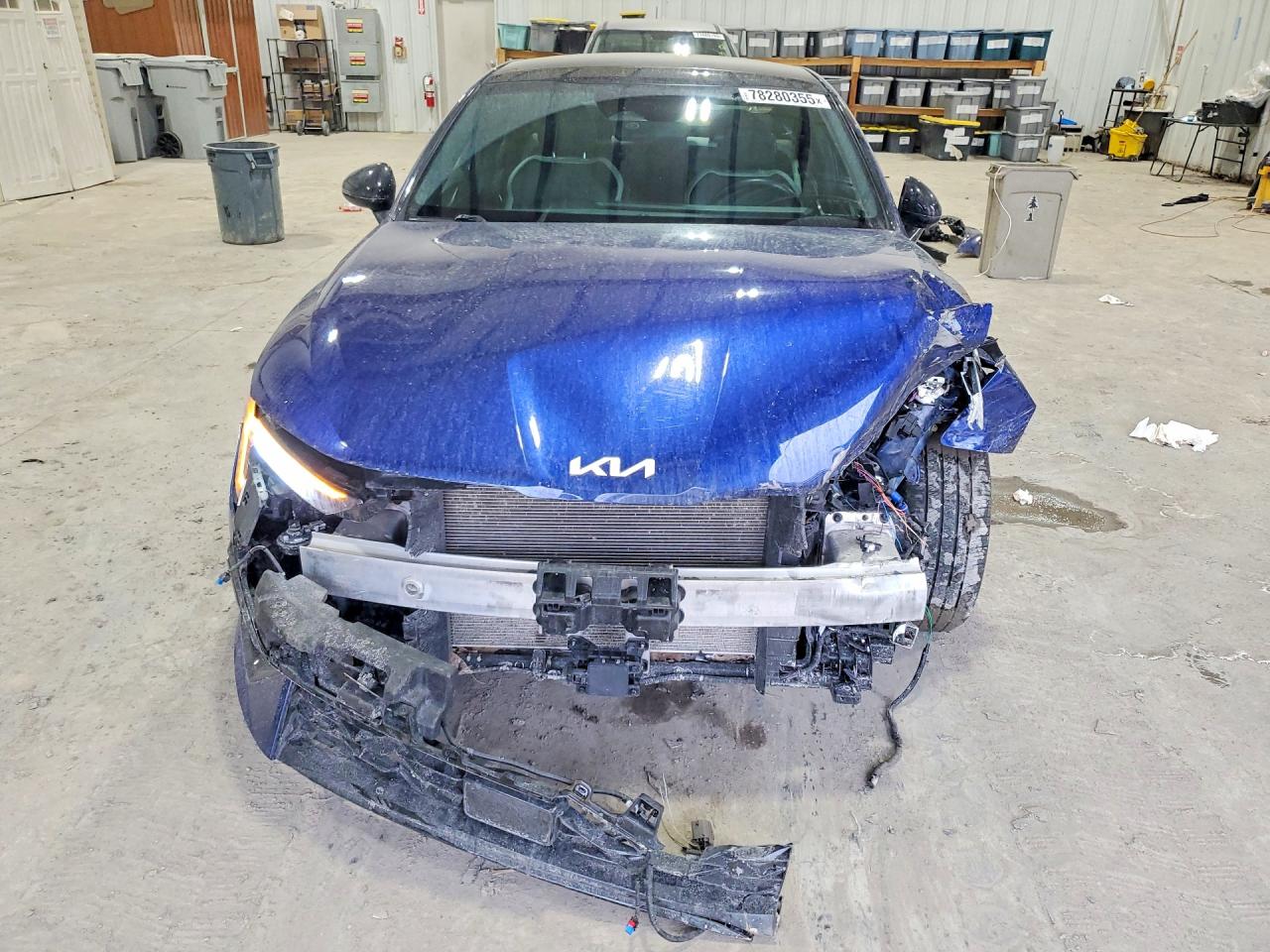 2025 Kia K5 VIN KNAG64J77S5283466 COPART salvage auction — Front End, NY - MV-907A SALVAGE CERTIFICATE, sold $8,500 on 2026-05-18 (photo 5)