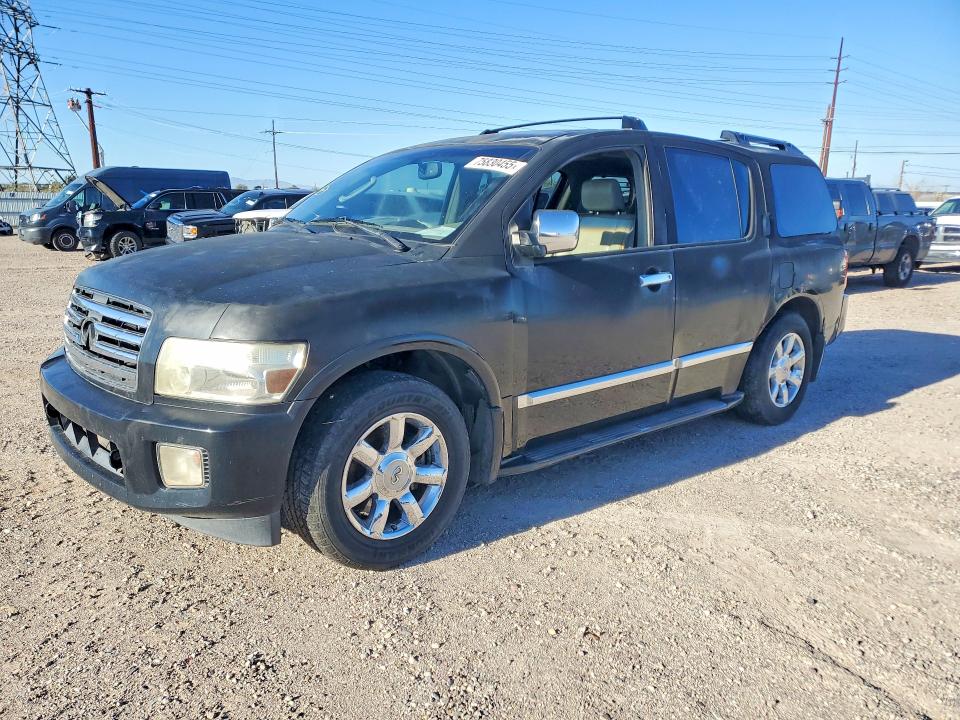 2006 Infinity Qx56 VIN 5N3AA08A96N814337 COPART salvage auction — MECHANICAL, Az - Certificate Of Title, sold $925 on 2026-07-31 (photo 1)