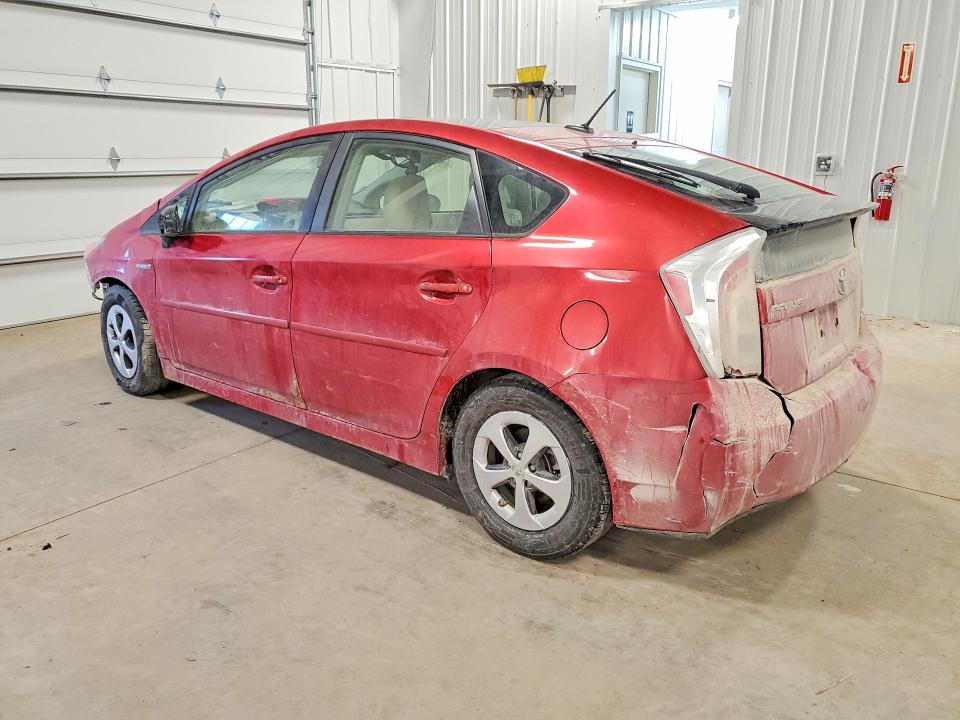 2013 Toyota Prius VIN JTDKN3DU1D1707617 COPART salvage auction — FRONT END, Mn - Cert Of Title-Salvage, sold $925 on 2026-07-02 (photo 2)