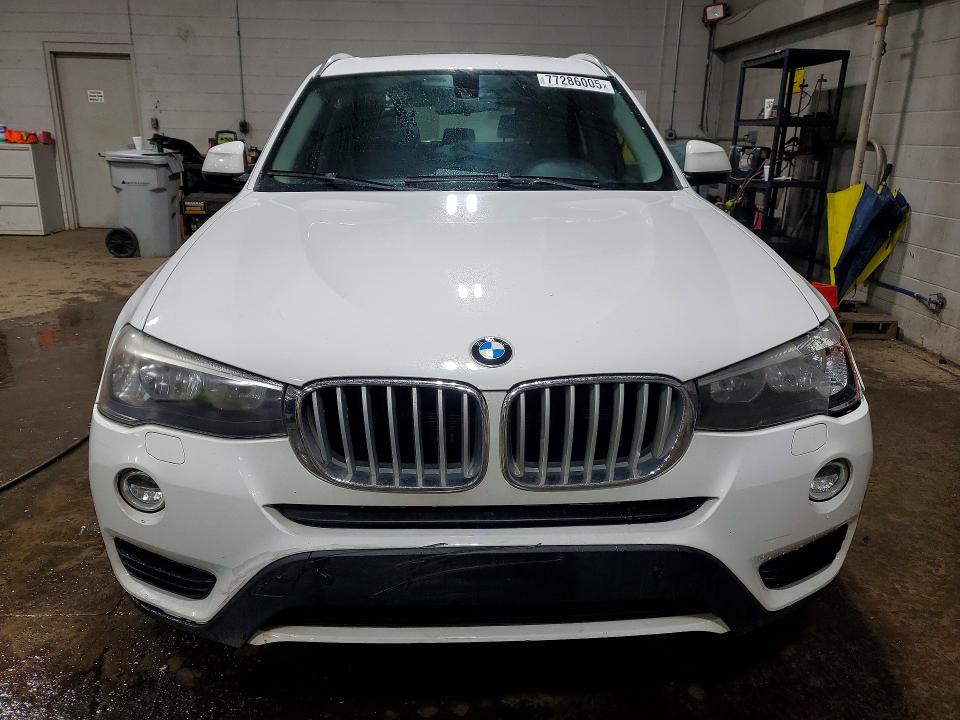 2016 BMW X3 VIN 5UXWX9C53G0D86877 COPART salvage auction — FRONT END, Ct - Cert Of Title-Salvage, sold $1,900 on 2026-07-07 (photo 5)