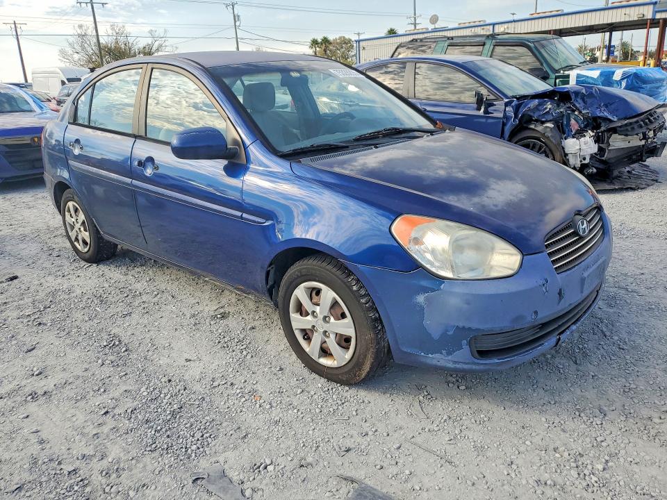 2010 Hyundai Accent VIN KMHCN4AC0AU464801 COPART salvage auction — REAR END, Fl - Certificate Of Title, sold $500 on 2026-07-17 (photo 4)
