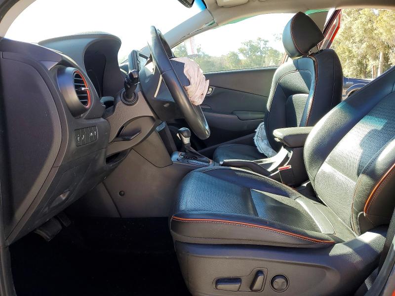 2020 Hyundai Kona VIN KM8K33A57LU462964 COPART salvage auction — FRONT END, Fl - Certificate Of Destruction, sold $2,850 on 2026-07-14 (photo 7)