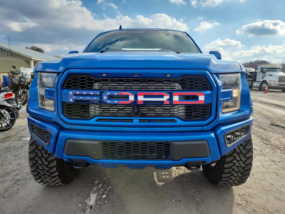 2020 Ford F-150 Lightning VIN 1FTFW1RG0LFA15288 COPART salvage auction — Rear End, AR - CERT OF TITLE-SALVAGE, sold $18,100 on 2026-04-01 (photo 5)