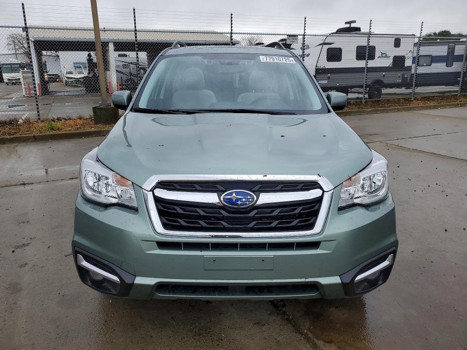 2018 Subaru Forester VIN JF2SJAGC6JH480366 COPART salvage auction — REAR END, Ca - Salvage Certificate, sold $6,900 on 2026-07-13 (photo 5)