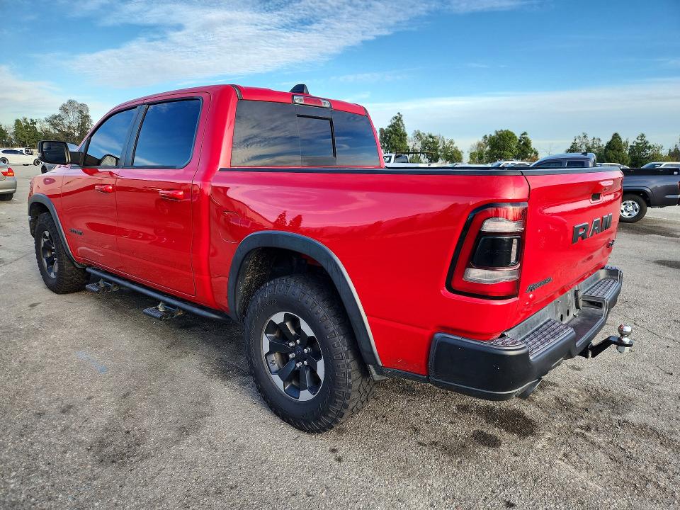 2019 Ram 1500 VIN 1C6SRFLT0KN569807 COPART salvage auction — NORMAL WEAR, Ca - Salvage Certificate, sold $17,600 on 2026-07-21 (photo 2)