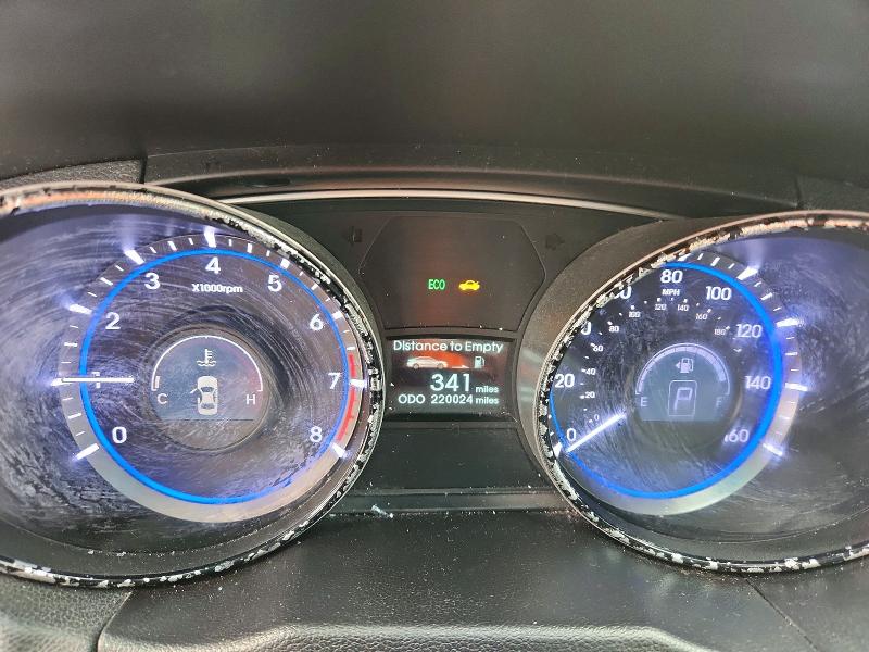 2014 Hyundai Sonata VIN 5NPEB4AC6EH904607 COPART salvage auction — FRONT END, Salvage Title, sold $475 on 2026-08-20 (photo 9)