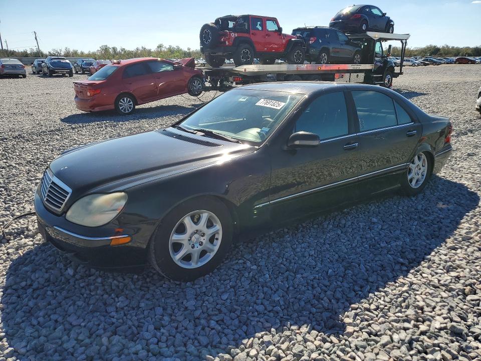 2000 Mercedes-benz S class VIN WDBNG75JXYA064451 COPART salvage auction — REAR END, FL - CERT OF TITLE SLVG REBUILDABLE, sold $450 on 2026-07-14 (photo 1)