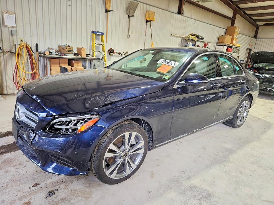 2021 Mercedes-benz C-klasse VIN W1KWF8EB8MR646492 COPART salvage auction — FRONT END, Md - Cert Of Salvage > 75% Damage, sold $8,500 on 2026-07-02 (photo 1)
