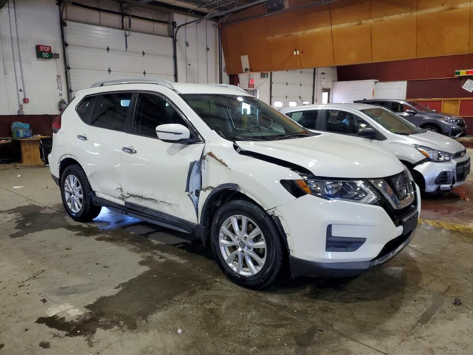 2017 Nissan Rogue VIN 5N1AT2MT2HC881401 COPART salvage auction — FRONT END, Tx - Salvage Vehicle Title, sold $950 on 2026-07-02 (photo 4)