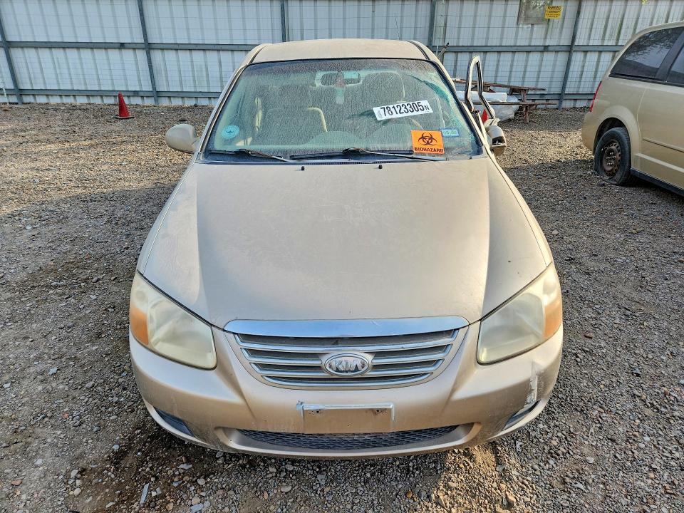 2007 Kia Spectra VIN KNAFE121575434528 COPART salvage auction — SIDE, Tx - Salvage Vehicle Title, sold $475 on 2026-07-08 (photo 5)