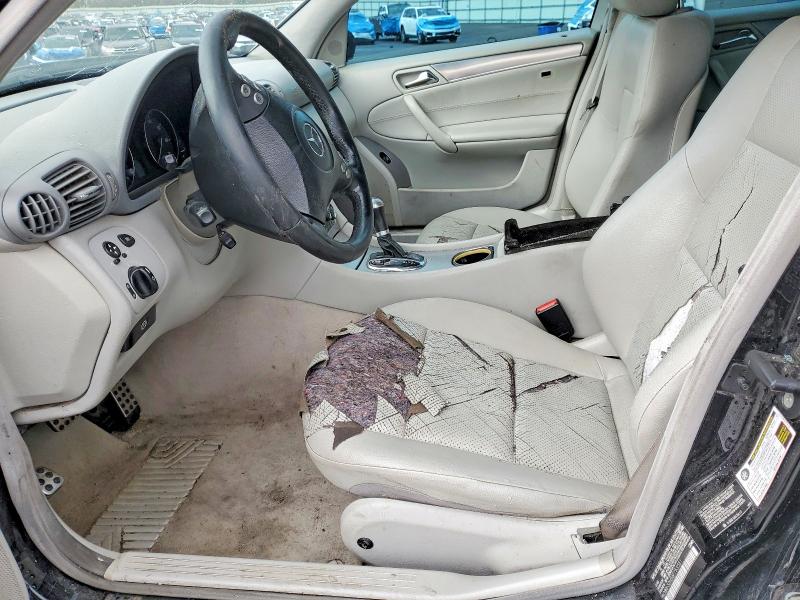 2006 Mercedes-benz C-klasse VIN WDBRF52H56F753551 COPART salvage auction — SIDE, Or - Salvage Title Certificate, sold $100 on 2026-08-19 (photo 7)
