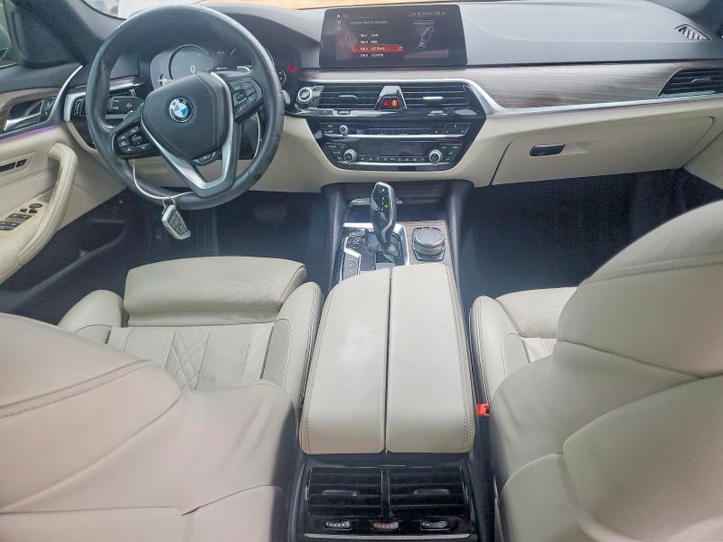 2018 BMW 5 series VIN WBAJB1C58JB374757 COPART salvage auction — FRONT END, NC - SALVAGE CERTIFICATE OF TITLE, sold $13,500 on 2026-07-27 (photo 8)
