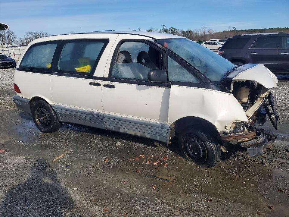 1991 Toyota PREVIA VIN JT3AC11R2M0029122 COPART salvage auction — FRONT END, Sc - Non-Reb & Rem Salvage Title, sold $350 on 2026-07-15 (photo 4)