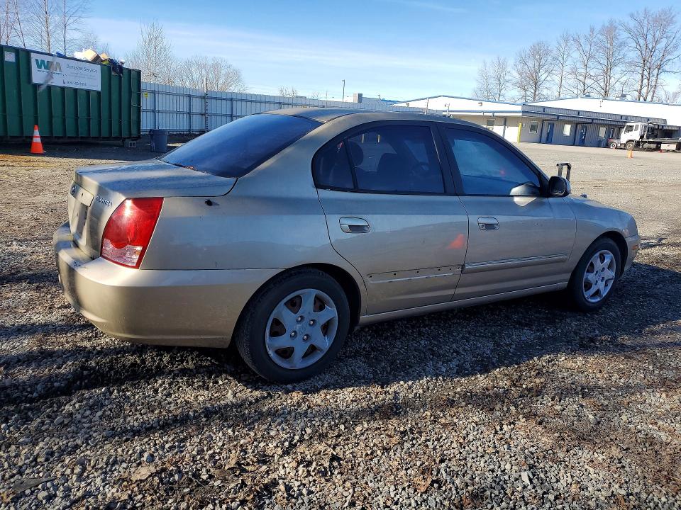 2006 Hyundai Elantra VIN KMHDN46D76U264799 COPART salvage auction — SIDE, WA - VEHICLE CERT OF OWNERSHIP-TITL, sold $250 on 2026-07-27 (photo 3)