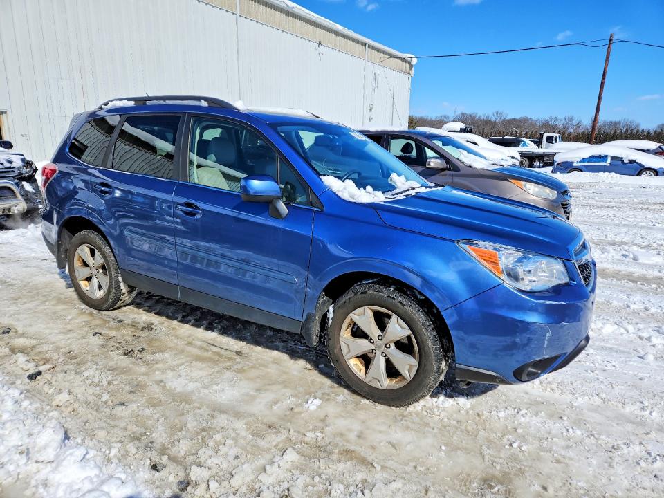 2015 Subaru Forester VIN JF2SJAHCXFH573901 COPART salvage auction — REAR END, Nj - Cert Of Title-Salvage, sold $1,550 on 2026-07-15 (photo 4)