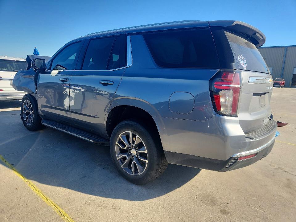 2022 Chevrolet Tahoe VIN 1GNSCNKD8NR271766 COPART salvage auction — FRONT END, TX - SALVAGE VEHICLE TITLE (P), sold $10,000 on 2026-07-09 (photo 2)