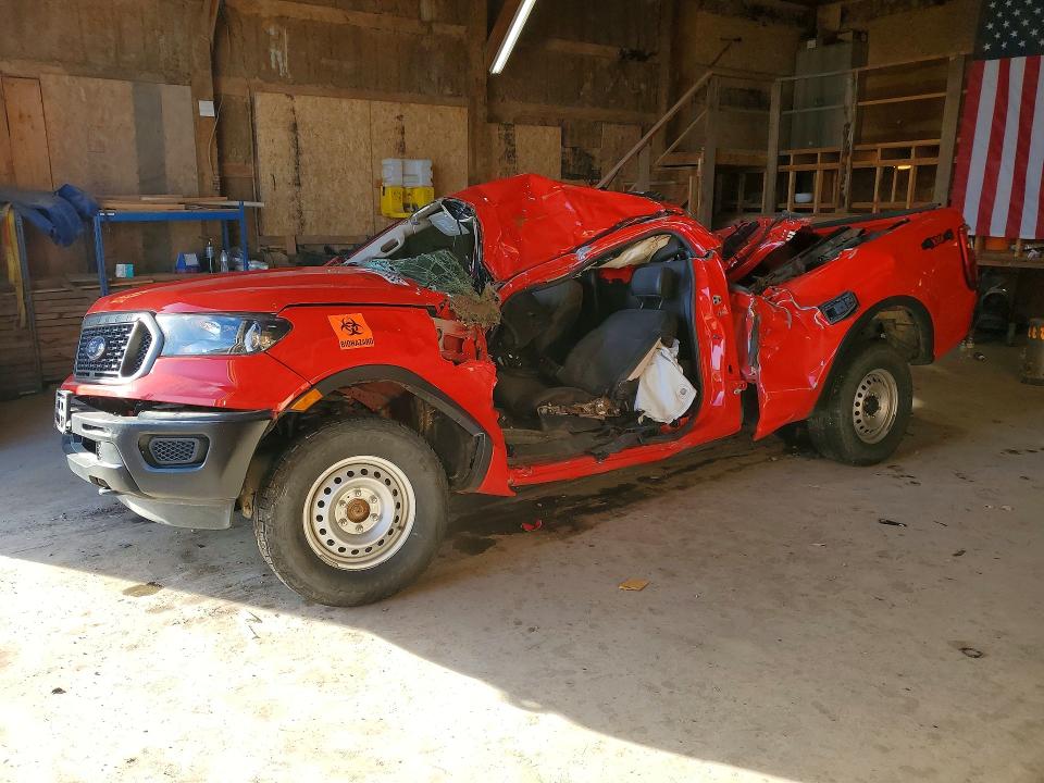 2021 Ford Ranger VIN 1FTER1FH0MLD18848 — COPART salvage auction photo
