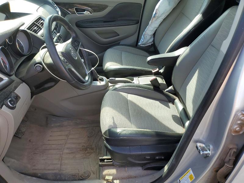 2015 Buick Encore VIN KL4CJBSB9FB041772 COPART salvage auction — FRONT END, Wv - Salvage Certificate, sold $1,400 on 2026-07-06 (photo 7)