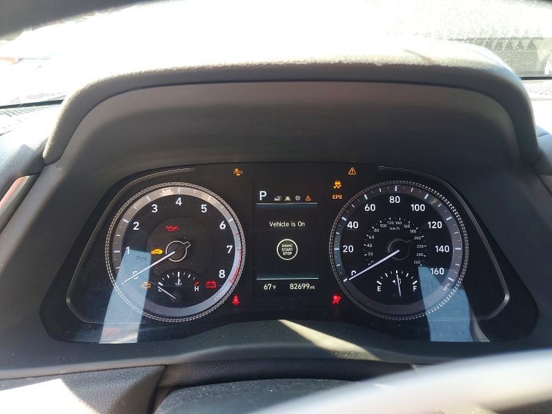 2021 Hyundai Sonata VIN KMHL64JA4MA151641 COPART salvage auction — FRONT END, Id - Salvage Certificate Of Title, sold $1,650 on 2026-07-02 (photo 9)