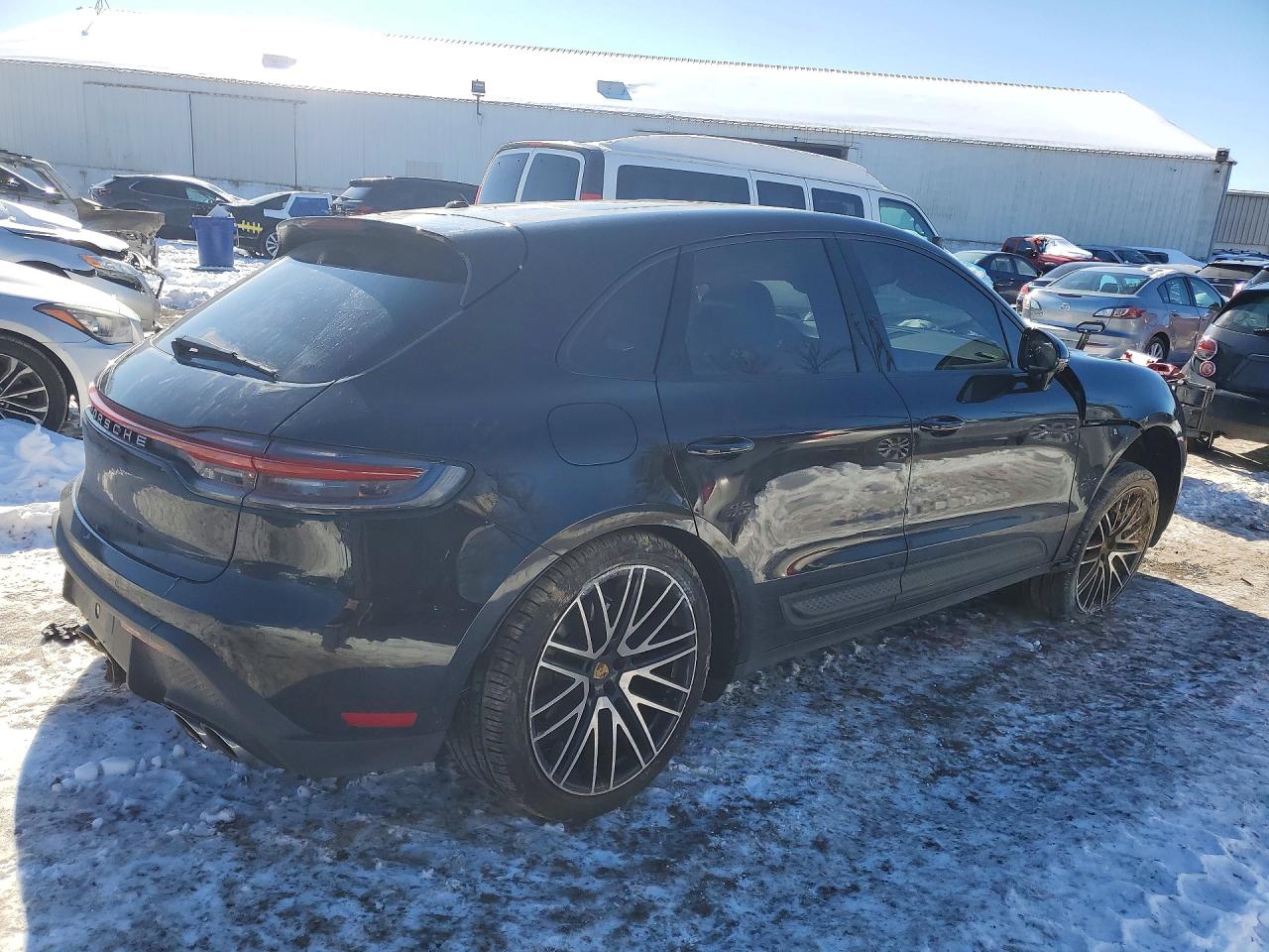 2025 Porsche Macan VIN WP1AA2A59SLB00573 COPART salvage auction — Side, PA - CERTIFICATE OF SALVAGE, sold $16,800 on 2026-07-02 (photo 3)
