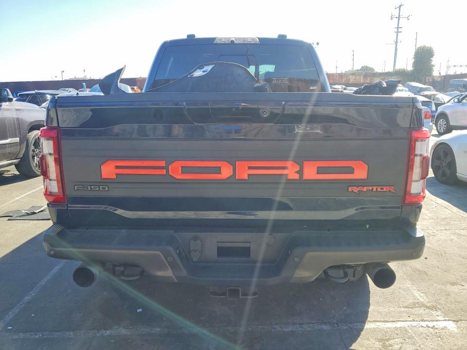 2022 Ford F-150 VIN 1FTFW1RG3NFA87010 COPART salvage auction — FRONT END, CA - SALVAGE CERTIFICATE, sold $9,200 on 2026-07-29 (photo 6)