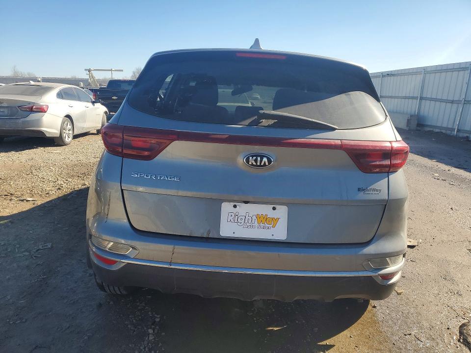 2021 Kia Sportage VIN KNDPM3AC7M7856048 COPART salvage auction — FRONT END, Mo - Salvage Certificate Of Title, sold $100 on 2026-07-28 (photo 6)