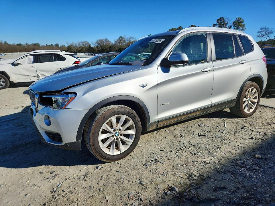 2017 BMW X3 VIN 5UXWX9C53H0T04676 COPART salvage auction — FRONT END, Al - Cert Of Title-Salvage Title, sold $3,350 on 2026-07-09 (photo 1)