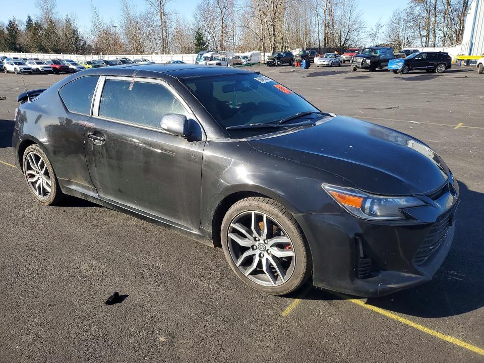 2016 Scion Tc VIN JTKJF5C71GJ022711 COPART salvage auction — VANDALISM, Or - Salvage Title Certificate, sold $1,250 on 2026-07-06 (photo 4)