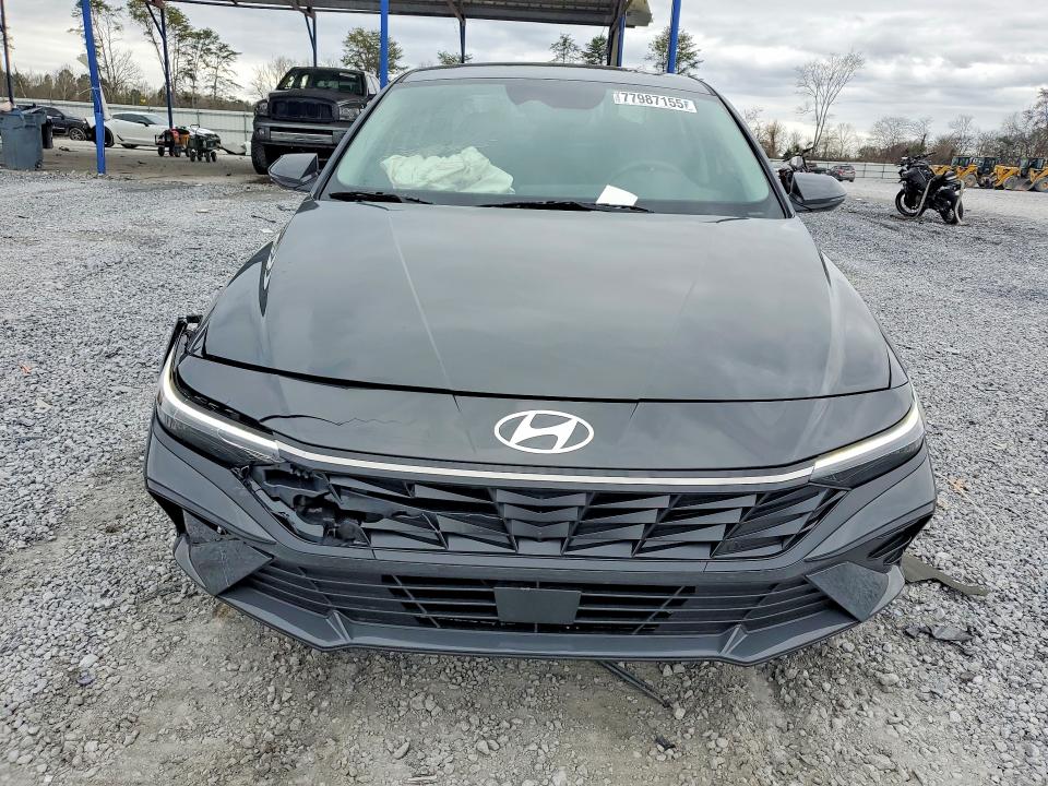 2025 Hyundai Elantra VIN KMHLP4DG0SU074324 COPART salvage auction — FRONT END, ID - SALVAGE CERTIFICATE OF TITLE, sold $250 on 2026-07-30 (photo 5)