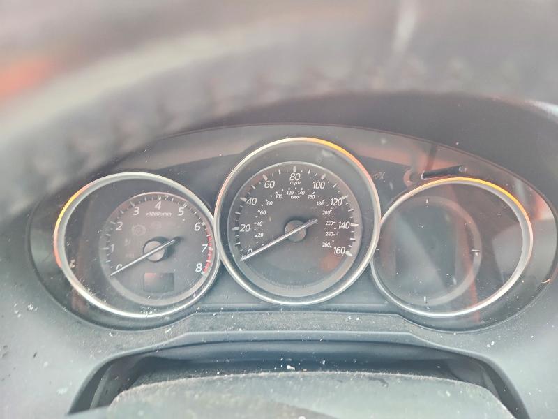 2016 Mazda 6 VIN JM1GJ1U56G1446262 COPART salvage auction — ROLLOVER, Or - Salvage Title Certificate, sold $450 on 2026-07-08 (photo 9)