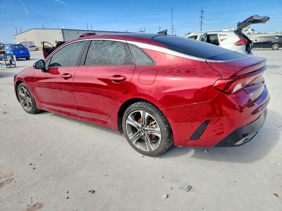 2022 Kia K5 VIN 5XXG34J24NG146663 COPART salvage auction — FRONT END, Tx - Salvage Vehicle Title, sold $4,250 on 2026-07-07 (photo 2)